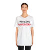 Paranormal Percussion - Stacked Black Red Logo  - Simple Tee - Image 2