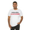 Paranormal Percussion - Stacked Black Red Logo  - Simple Tee - Image 6