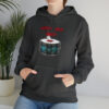 Drum with Knife Hooded Sweatshirt - Image 5