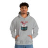 Drum with Knife Hooded Sweatshirt - Image 4
