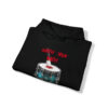 Drum with Knife Hooded Sweatshirt - Image 2