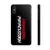 Paranormal Percussion Stacked Red White iPhone Case - Red - Image 43