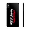 Paranormal Percussion Stacked Red White iPhone Case - Red - Image 45
