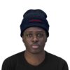Paranormal Percussion - Stacked Logo Red Black - Knit Beanie - Image 19