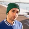 Paranormal Percussion - Stacked Logo Red Black - Knit Beanie - Image 12