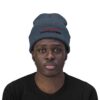 Paranormal Percussion - Stacked Logo Red Black - Knit Beanie - Image 15