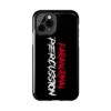 Paranormal Percussion Stacked Red White iPhone Case - Red - Image 25