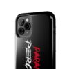Paranormal Percussion Stacked Red White iPhone Case - Red - Image 27