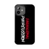Paranormal Percussion Stacked Red White iPhone Case - Red - Image 75
