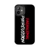 Paranormal Percussion Stacked Red White iPhone Case - Red - Image 81