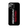 Paranormal Percussion Stacked Red White iPhone Case - Red - Image 13