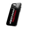 Paranormal Percussion Stacked Red White iPhone Case - Red - Image 14
