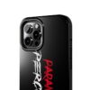 Paranormal Percussion Stacked Red White iPhone Case - Red - Image 15