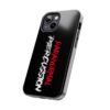 Paranormal Percussion Stacked Red White iPhone Case - Red - Image 58