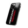 Paranormal Percussion Stacked Red White iPhone Case - Red - Image 70