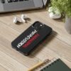 Paranormal Percussion Stacked Red White iPhone Case - Red - Image 3