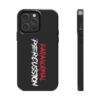 Paranormal Percussion Stacked Red White iPhone Case - Red - Image 48