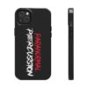Paranormal Percussion Stacked Red White iPhone Case - Red - Image 41